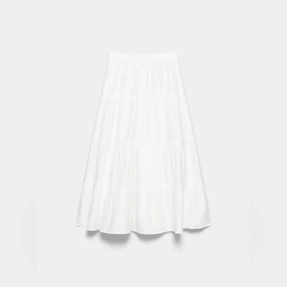NWT - Sunday Best Mars Skirt - White - Size Small - Picture 6 of 10